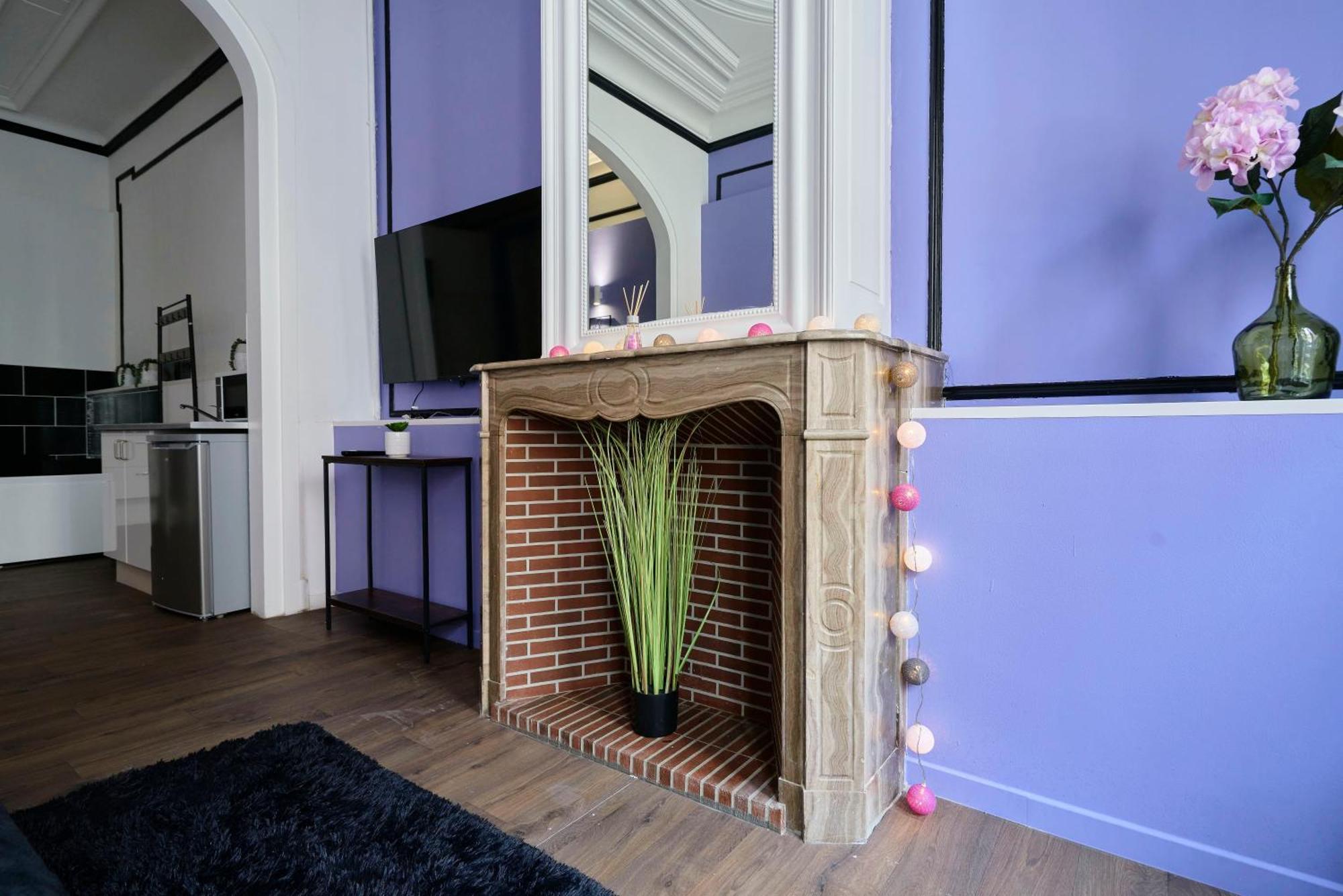 Апартаменты Ng Prestige - Lille L Roubaix Trichon - Balneo - Netflix - Wifi Экстерьер фото
