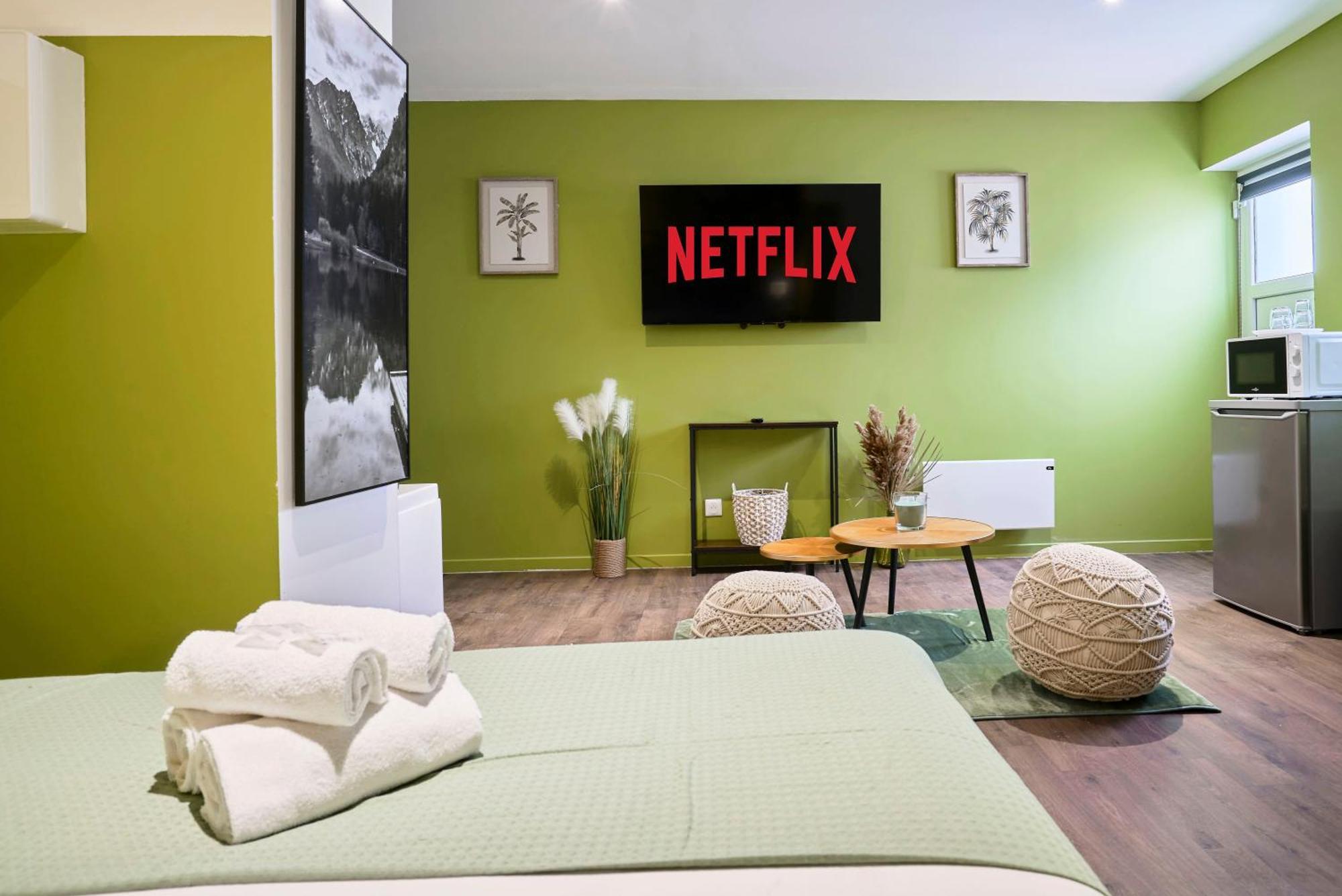 Апартаменты Ng Prestige - Lille L Roubaix Trichon - Balneo - Netflix - Wifi Экстерьер фото
