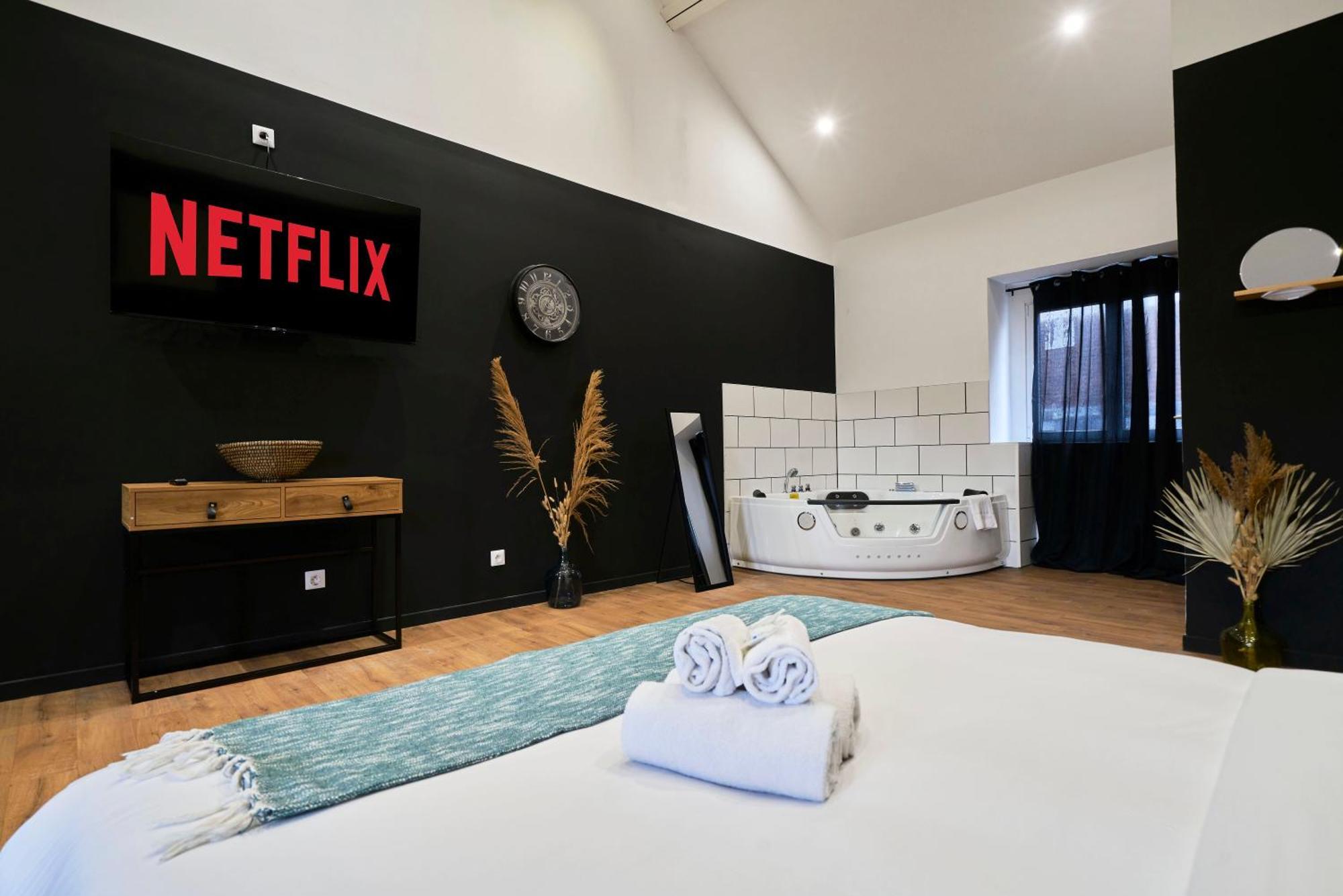 Апартаменты Ng Prestige - Lille L Roubaix Trichon - Balneo - Netflix - Wifi Экстерьер фото