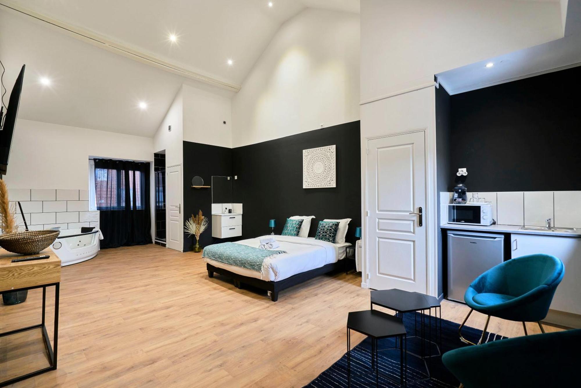 Апартаменты Ng Prestige - Lille L Roubaix Trichon - Balneo - Netflix - Wifi Экстерьер фото