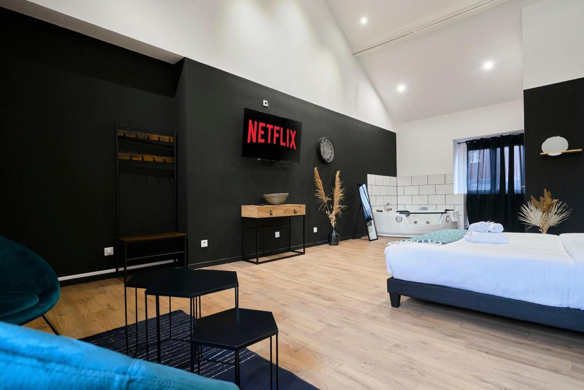 Апартаменты Ng Prestige - Lille L Roubaix Trichon - Balneo - Netflix - Wifi Экстерьер фото